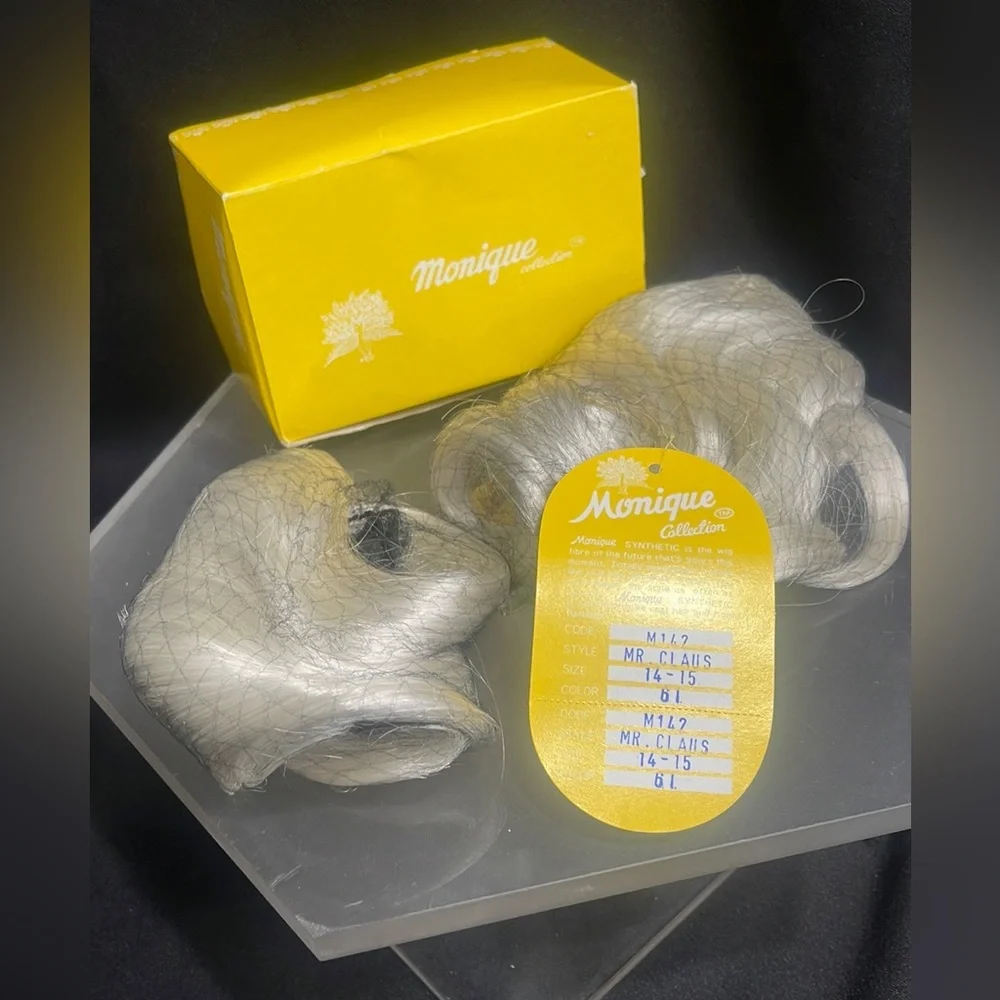 Santa Claus hair and beard combo NWT Sz 14-15